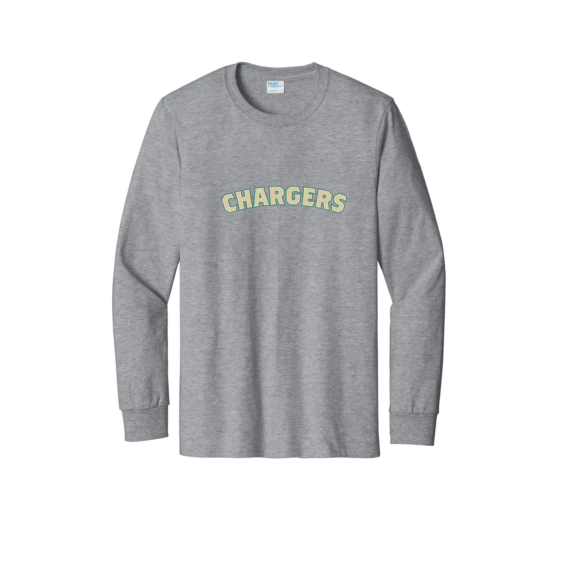 Chargers Curve Logo Tall Long Sleeves - Image 1