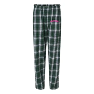 Chargers Pink Curve Logo Adult Flannel Pants