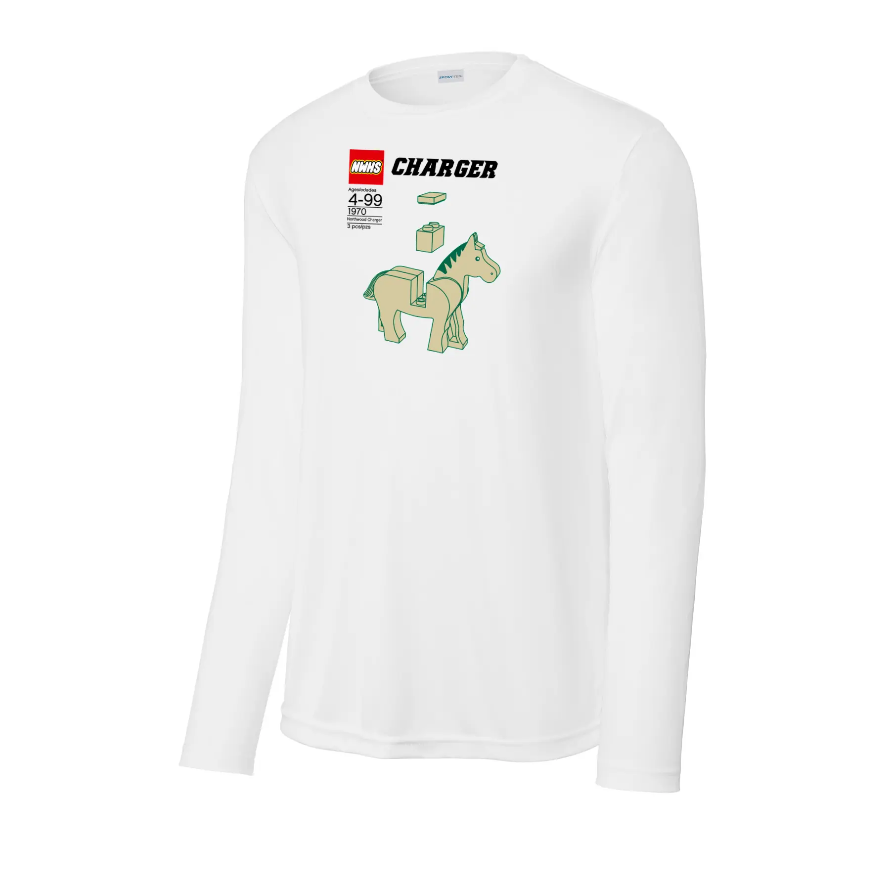 Northwood HS Lego Logo Tall Long Sleeves - Image 1