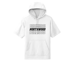 Northwood Repeat Logo Adult Short Sleeve Hoodie