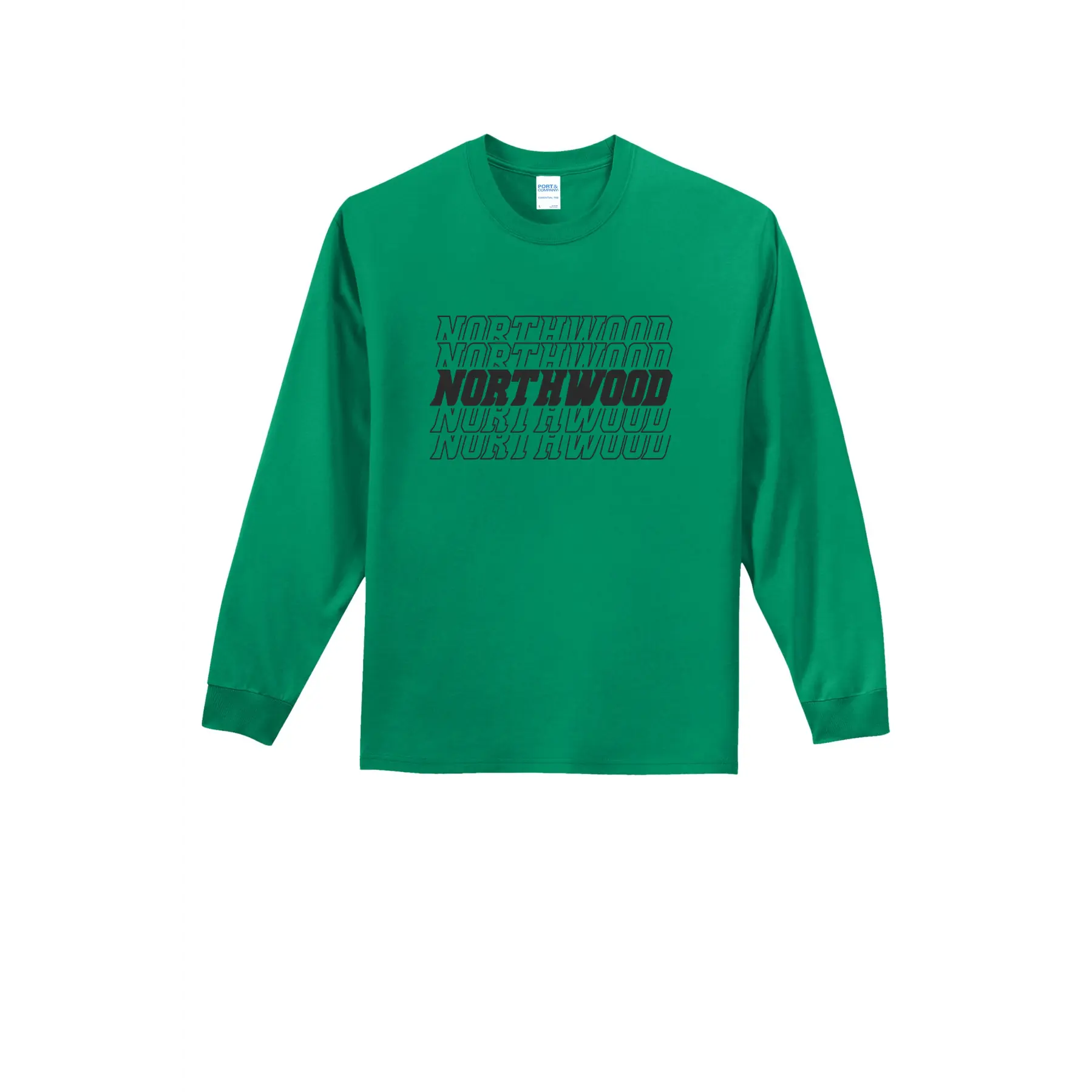 Northwood Repeat Logo Tall Long Sleeves - Image 1