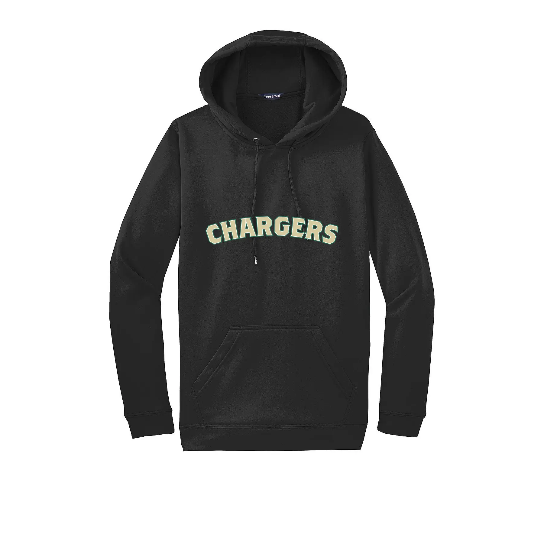 Chargers Curve Logo Adult Hoodie - Image 1
