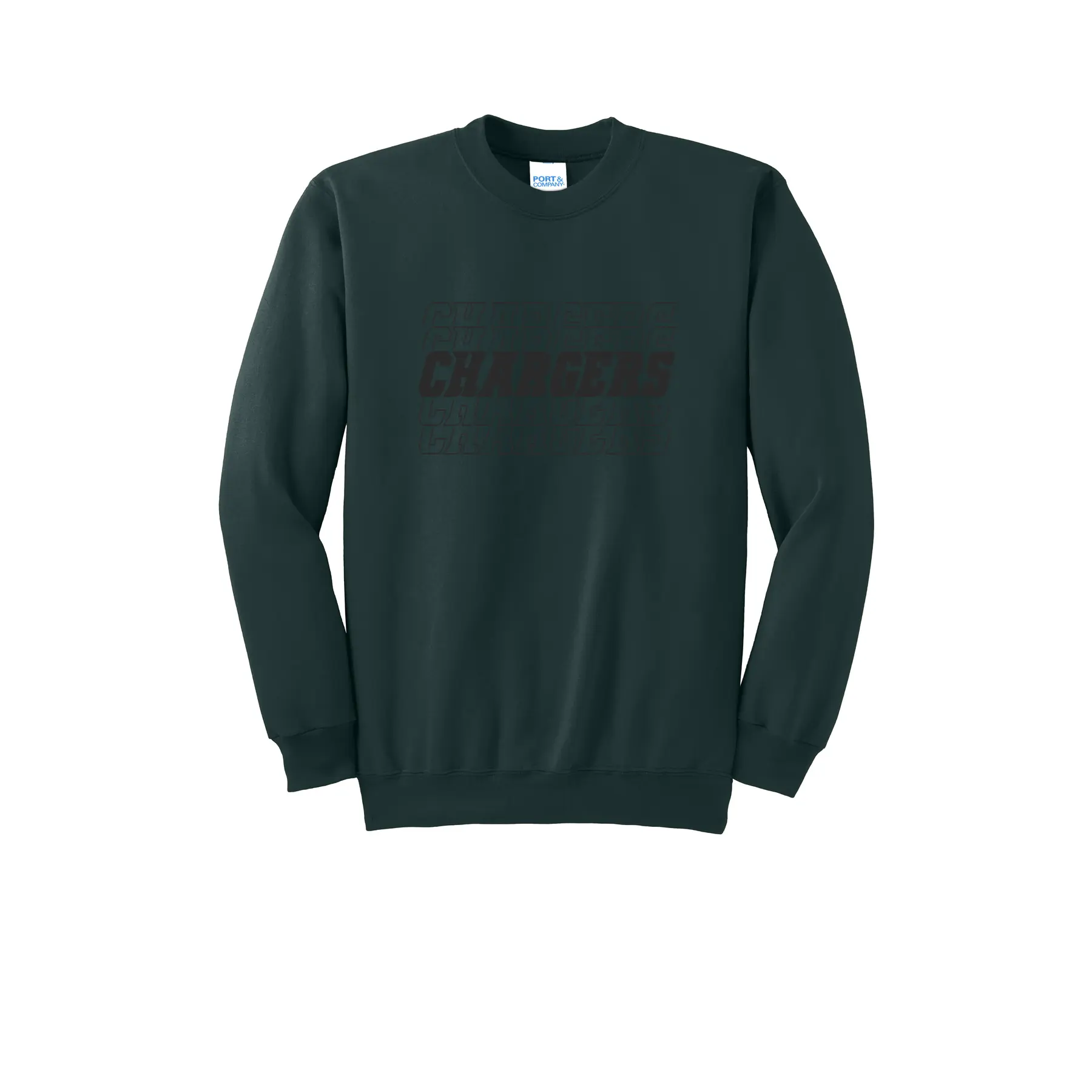 Chargers Repeat Logo Tall Sweatshirt - Image 1