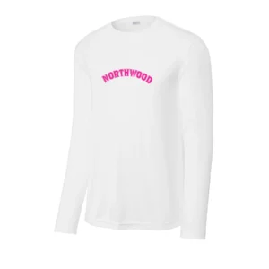 Pink Curved Logo Tall Long Sleeves