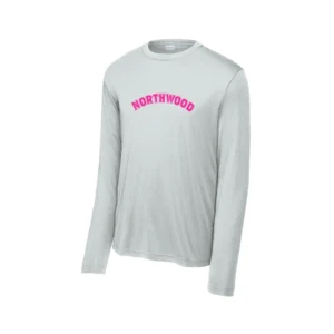 Northwood Pink Curved Logo Tall Long Sleeves