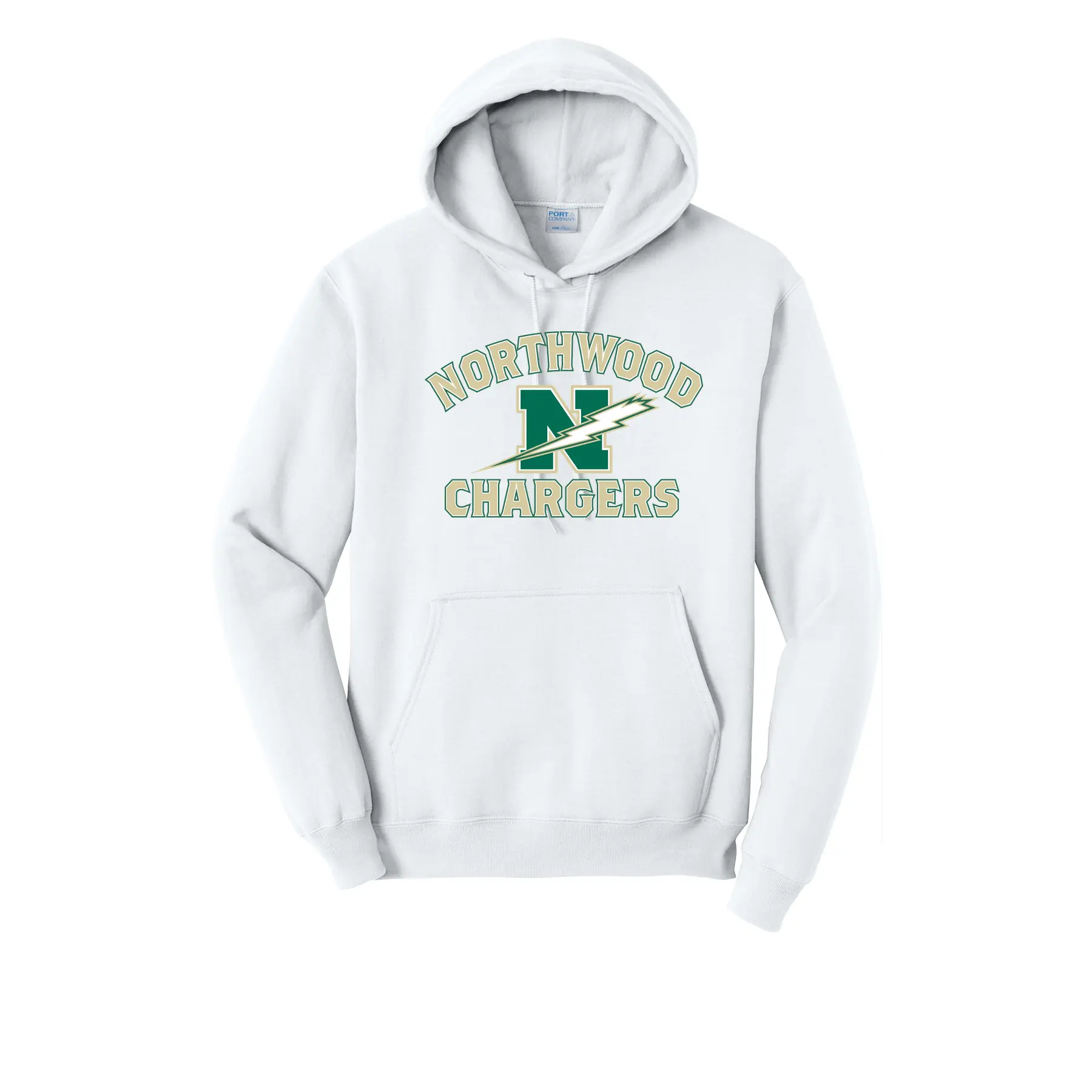 Northwood Shock Logo Tall Hoodie - Image 1