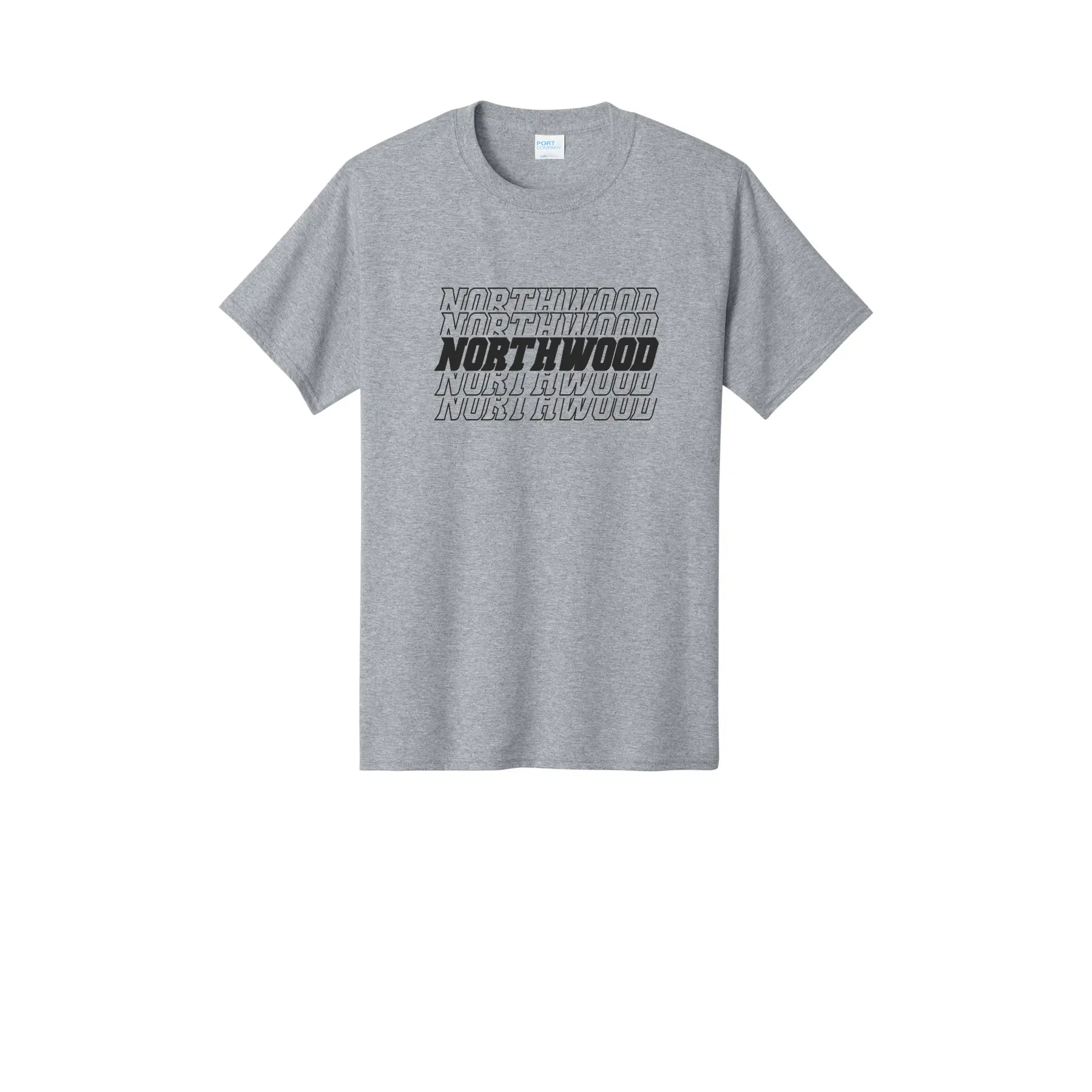Northwood Repeat Logo Adult T-Shirt - Image 1
