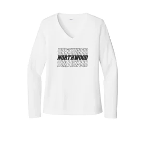 Northwood Repeat Logo Ladies Long Sleeves
