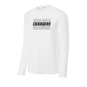 Chargers Repeat Logo Adult Long Sleeves
