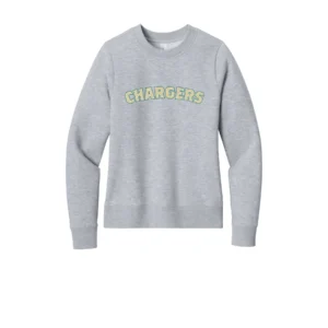 Chargers Curve Logo Ladies Sweatshirt