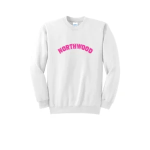 Northwood Pink Curved Logo Tall Sweatshirt