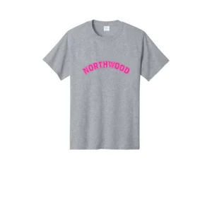 Pink Curved Logo Tall T-Shirt