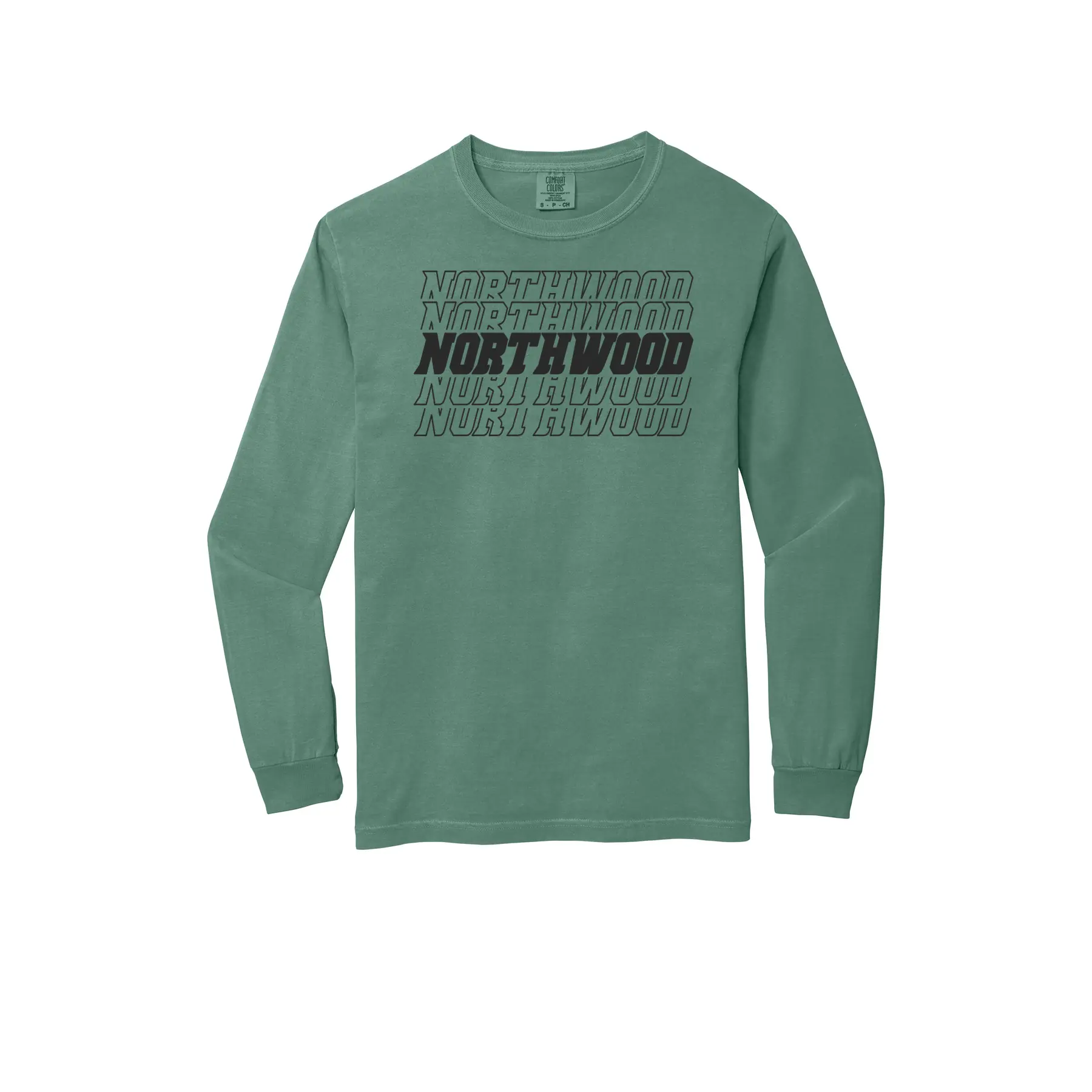 Northwood Repeat Logo Adult Long Sleeves - Image 1