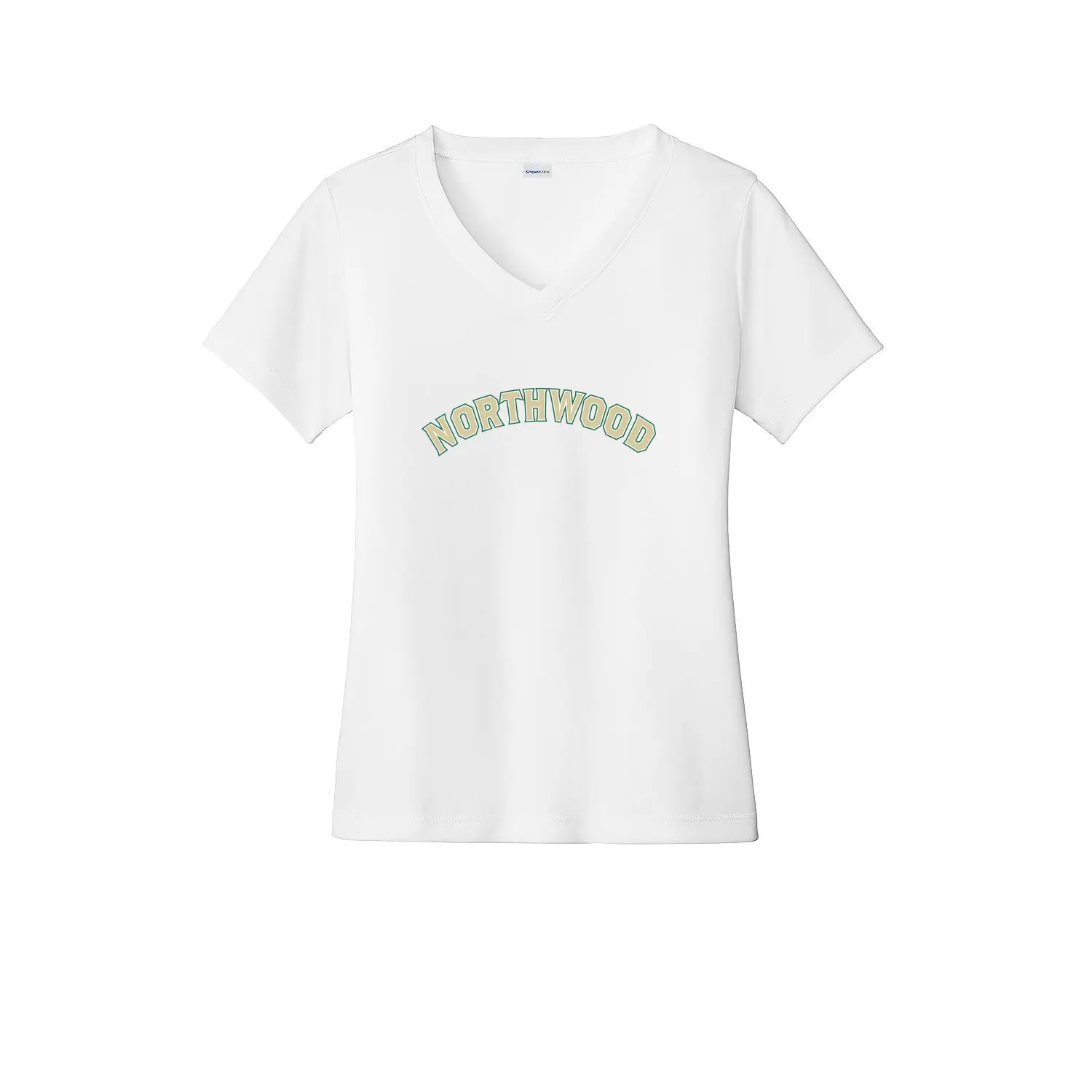 Northwood Curve Logo Ladies V-Neck - Image 1
