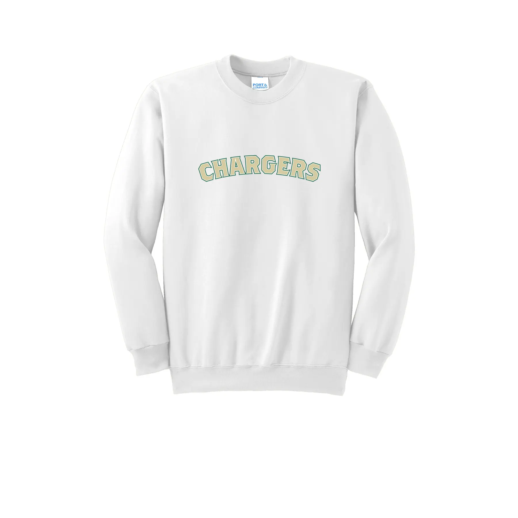 Chargers Curve Logo Tall Sweatshirt - Image 1