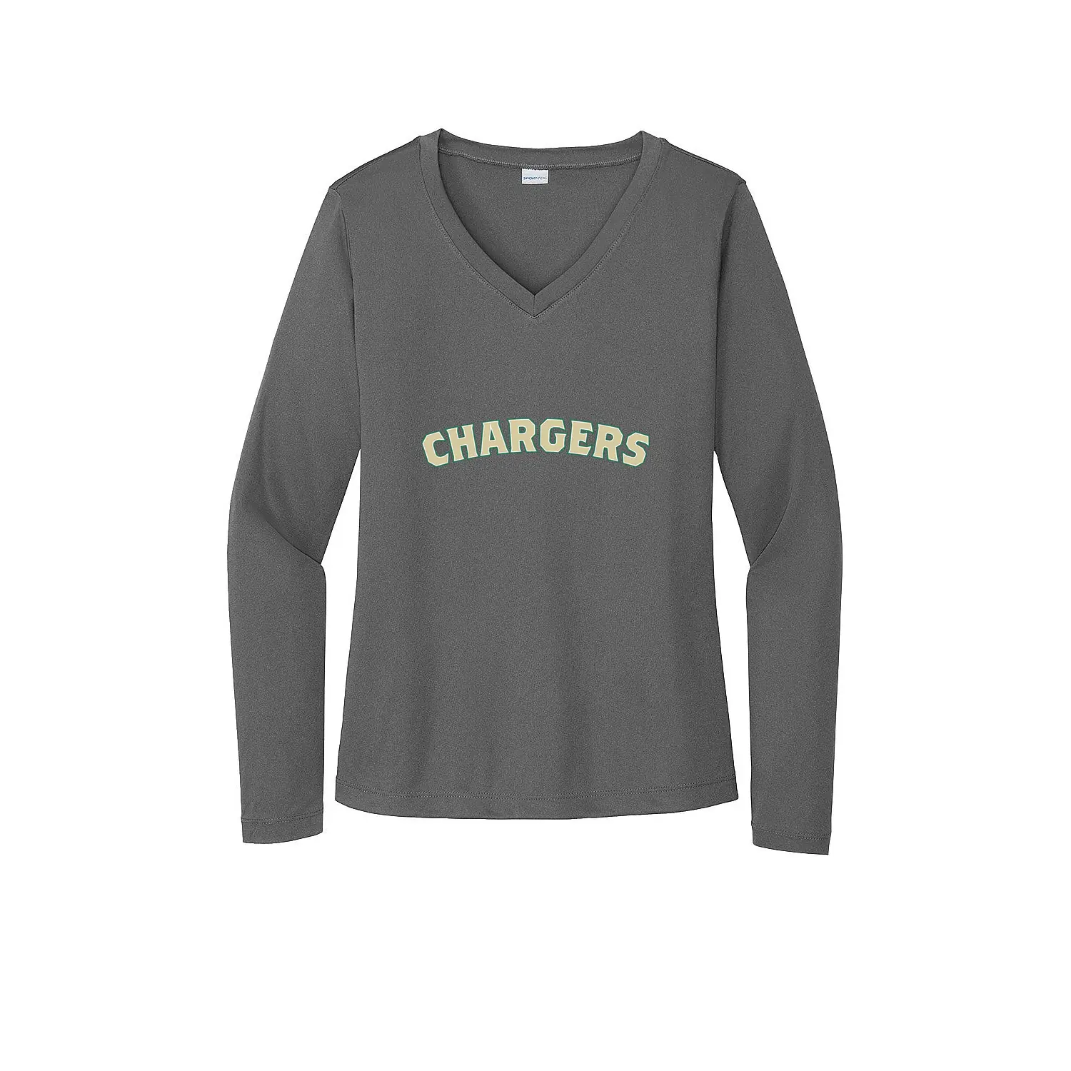 Chargers Curve Logo Ladies Long Sleeves - Image 1