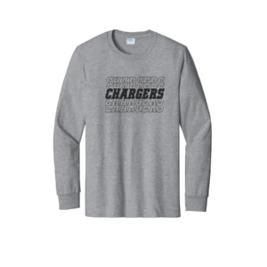 Chargers Repeat Logo Tall Long Sleeves