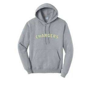 Chargers Curve Logo Tall Hoodie
