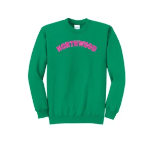 Northwood Pink Curved Logo Adult Sweatshirt