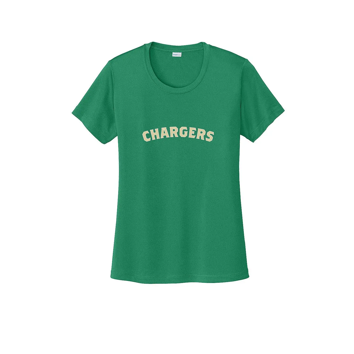 Chargers Curve Logo Ladies T-Shirt - Image 1