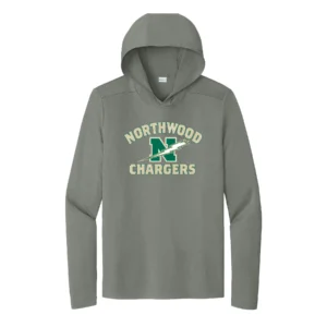 Northwood Shock Logo Adult Long Sleeve Hooded Tee