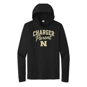 Northwood HS Charger Parent Adult Long Sleeve Hooded Tee